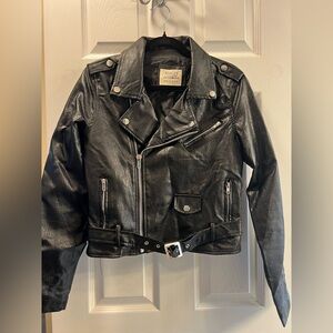 Ashley Mason Black Biker Jacket